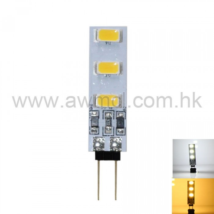 PCB LED Light G4 1W 6x5730 SMD 2700 3200K 6000 7000K DC12V Light